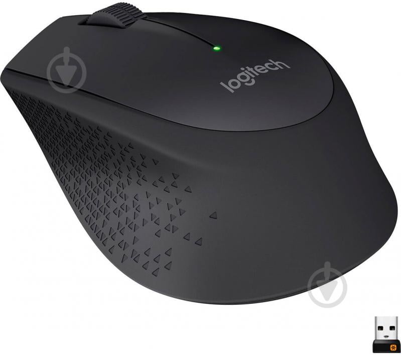 Миша Logitech Wireless Mouse M280 (910-004287) black - фото 1