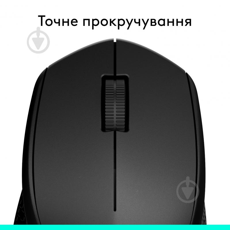 Миша Logitech Wireless Mouse M280 black (910-004287) - фото 3