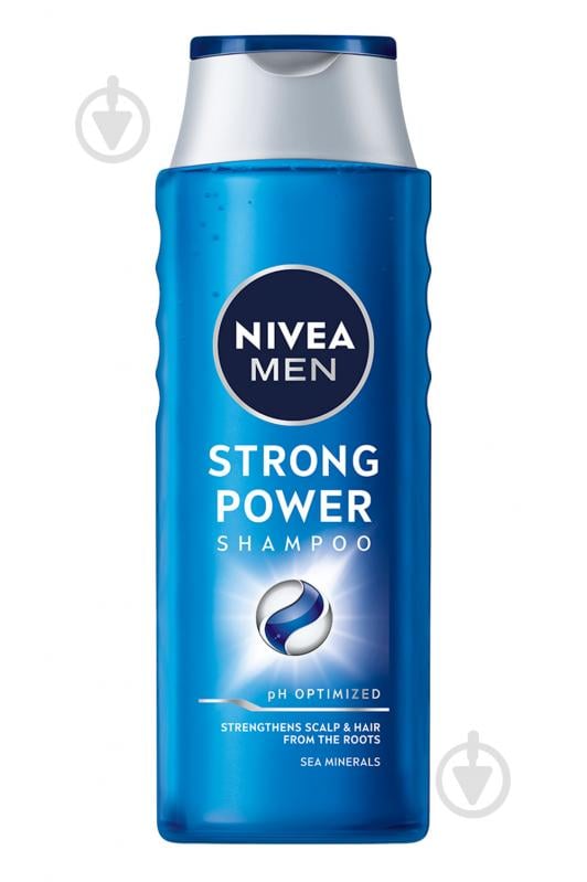 Шампунь Nivea MEN Strong power* 400 мл - фото 1