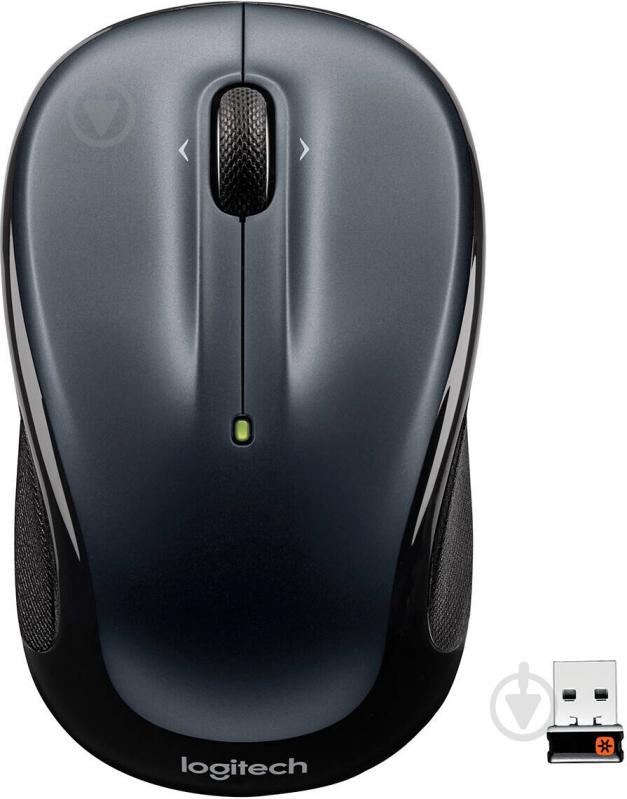 Миша Logitech Wireless Mouse M325 (910-002142) dark silver - фото 1