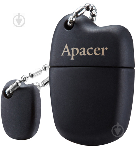 Флеш-память USB Apacer AH118 16 ГБ USB 2.0 black (AP16GAH118B-1) - фото 1