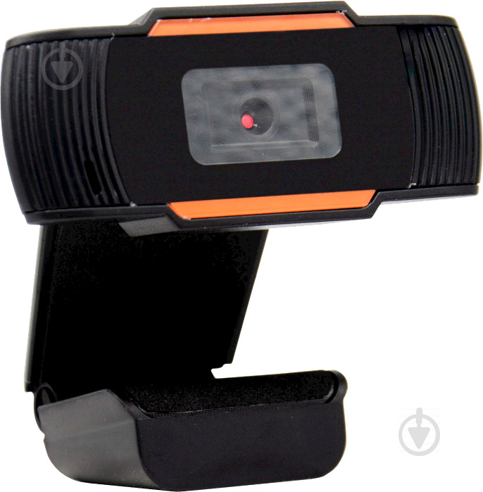 Веб-камера OKey HD 720P Black/Orange (WB100) - фото 4