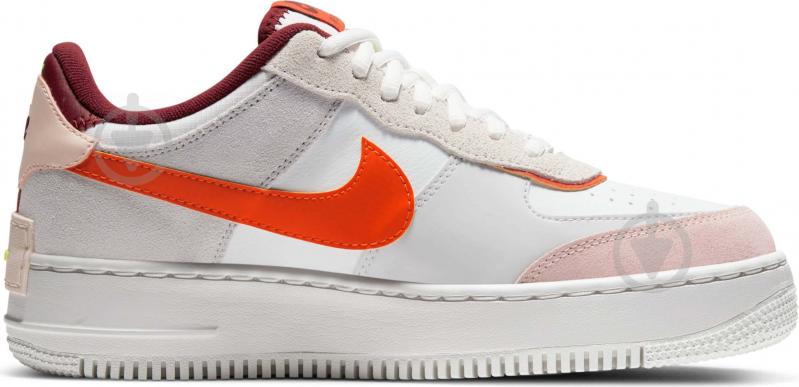 Кросівки жіночі демісезонні Nike Air Force 1 Shadow CU8591-600 р.37,5 різнокольорові - фото 4