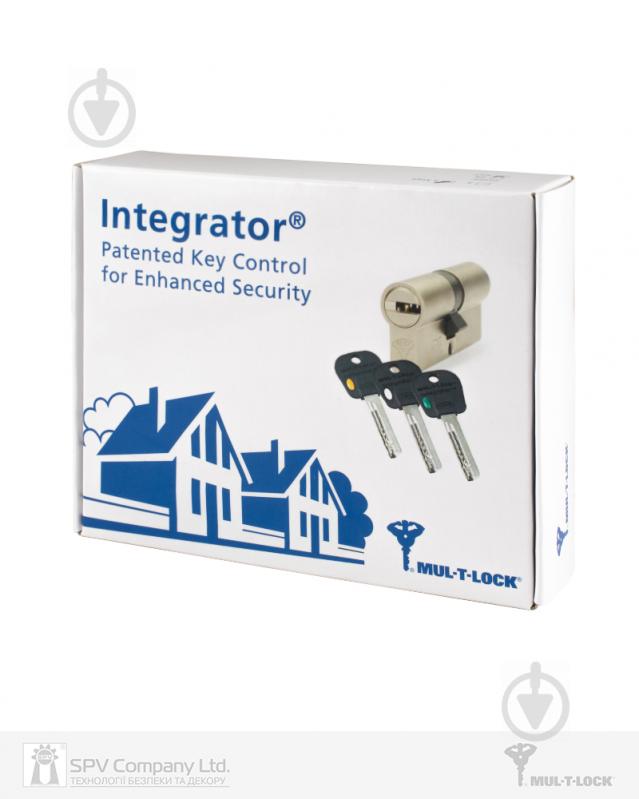 Циліндр Mul-T-Lock INTEGRATOR 31x50 ключ-ключ 81 мм нікель сатин - фото 5