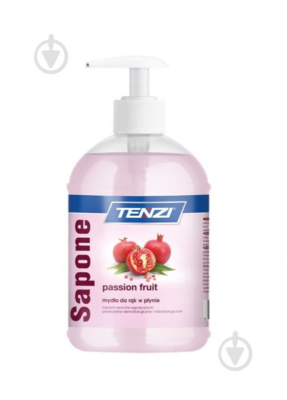 Мыло жидкое Tenzi Sapone Passion Fruit 500 мл - фото 1 Мыло жидкое Tenzi Sapone Passion Fruit 500 мл - фото 1