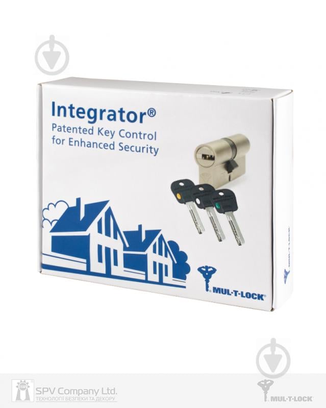 Цилиндр Mul-T-Lock INTEGRATOR 35x55 ключ-ключ 90 мм никель сатин - фото 5