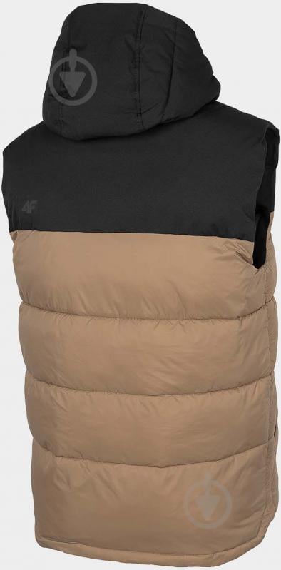 Жилет 4F JACKET KUMP002 H4Z22-KUMP002-74S р.M чорно-жовтий - фото 3