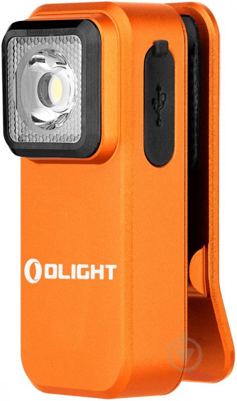 Фонарик Olight Oclip orange (2370.44.98) 300 Lm 2370.44.98 - фото 1