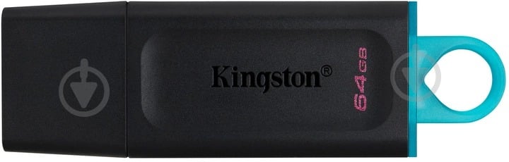 Флеш-память USB Kingston DataTraveler Exodia 64 ГБ USB 3.2 black/blue (DTX/64GB-2P) - фото 5