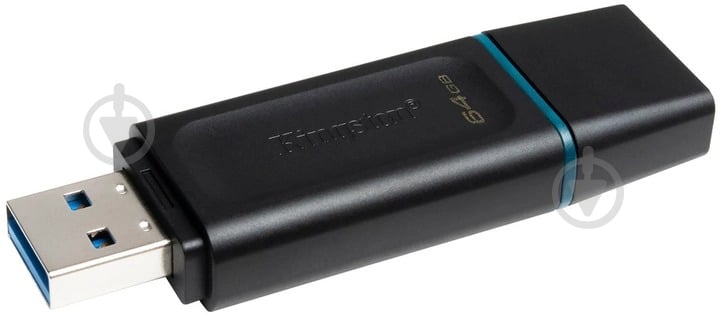 Флеш-память USB Kingston DataTraveler Exodia 64 ГБ USB 3.2 black/blue (DTX/64GB-2P) - фото 7