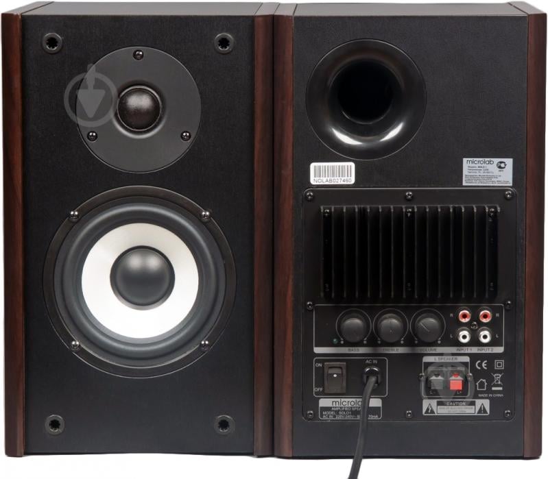 Колонки Microlab SOLO 1 (SOLO-1C) 2.0 black - фото 2