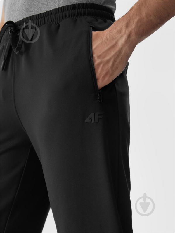 Брюки 4F TROUSERS FNK M468 4FRAW23TFTRM468-20S р. S черный - фото 3
