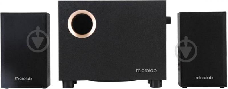 Акустическая система Microlab M-105 2.1 black - фото 1
