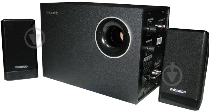 Акустическая система Microlab M-105 2.1 black - фото 3