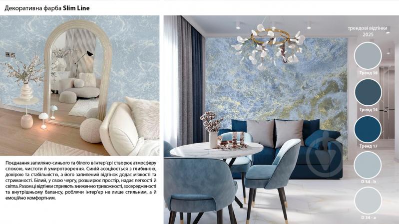 Декоративна фарба Feidal Slim Line білий 0,5 л - фото 3 Декоративна фарба Feidal Slim Line білий 0,5 л - фото 3