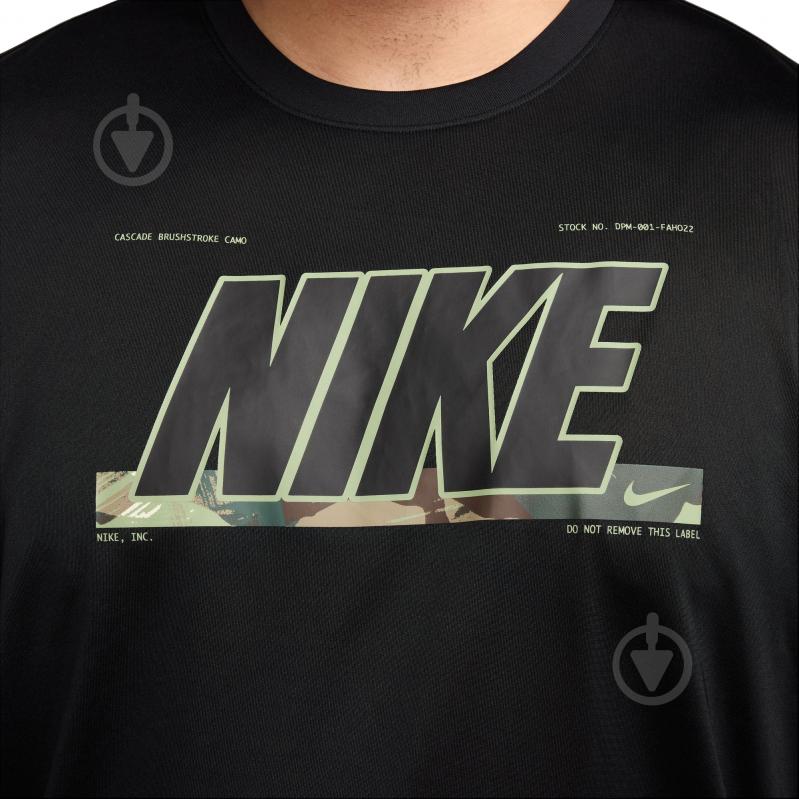 Футболка Nike M NK DF TEE RLGD CAMO GFX FV8370-010 р.2XL черный - фото 9