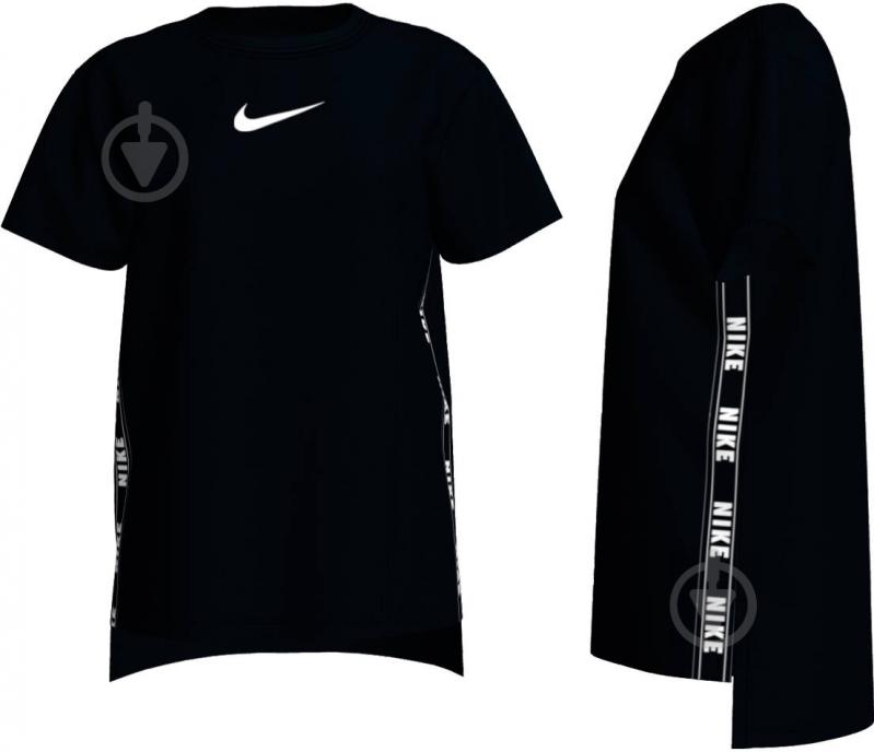 Футболка Nike G NSW TEE DPTL TRICOT TRACK CT2788-010 р.M чорний - фото 3