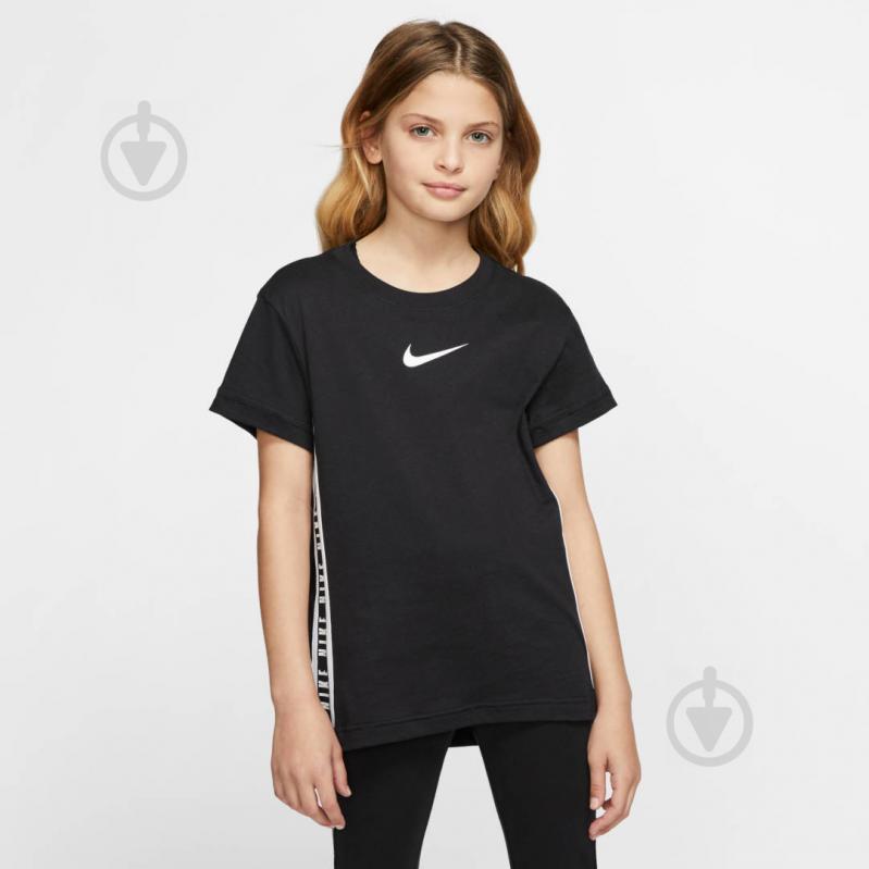 Футболка Nike G NSW TEE DPTL TRICOT TRACK CT2788-010 р.M чорний - фото 4