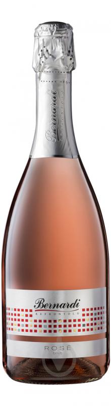 Вино Bernardi PROSECCO DOC ROSE SPUMANTE BRUT MILLESIMATO ROSATO игристое розовое 0,75 л - фото 1