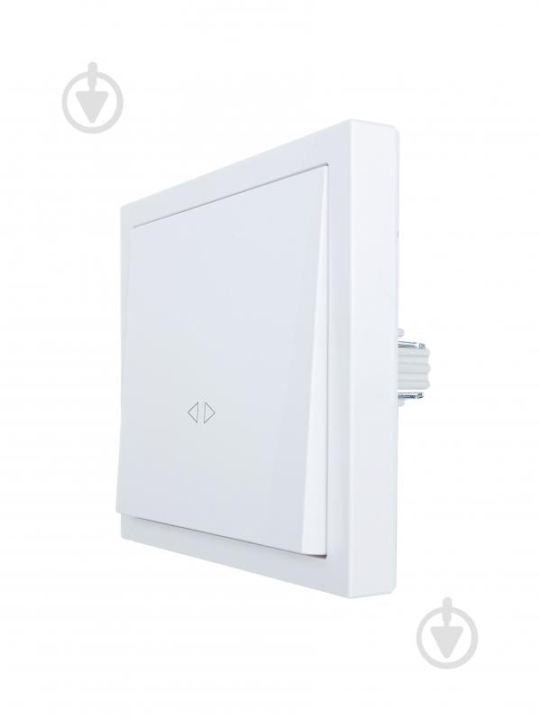 Механизм выключателя перекрестный одноклавишный HausMark Juna без подсветки белый 7041-0288-107QC - фото 2