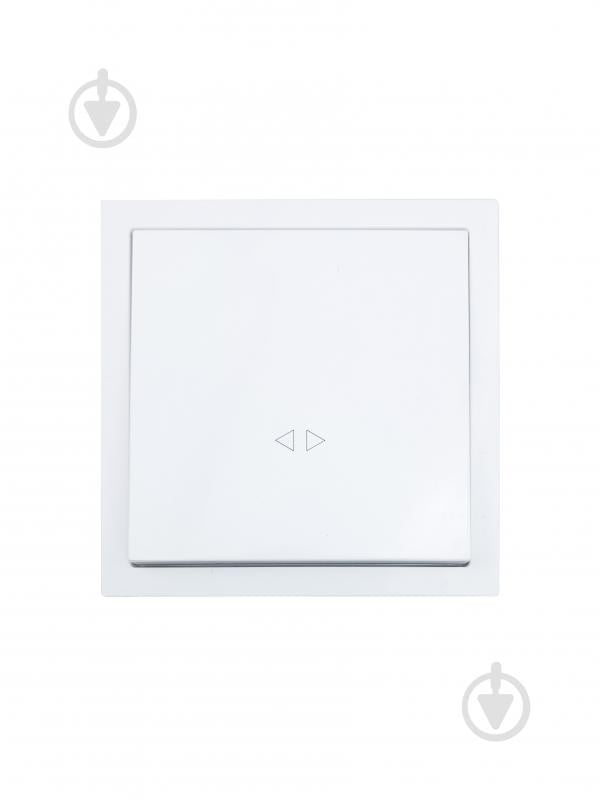 Механизм выключателя перекрестный одноклавишный HausMark Juna без подсветки белый 7041-0288-107QC - фото 1