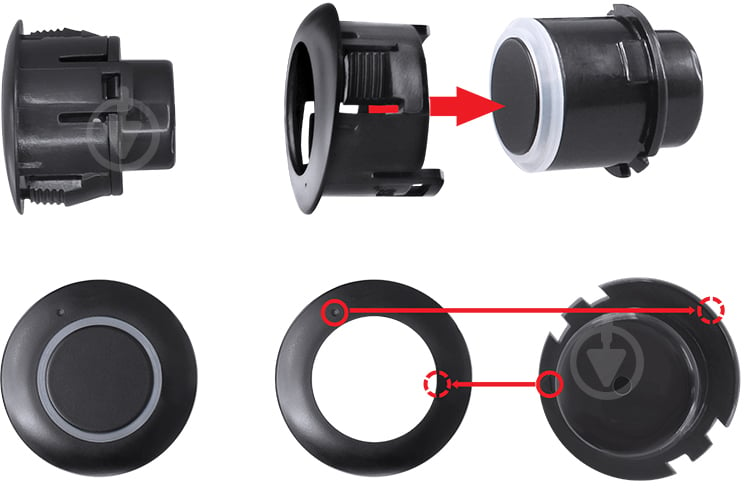 Парковочная система Gazer PA40R - фото 7