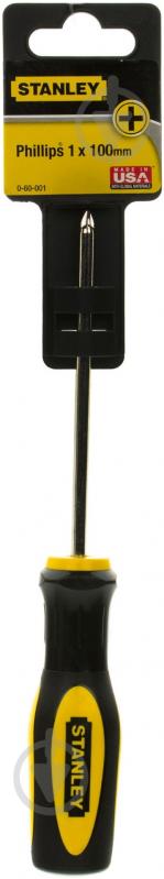 Отвертка Stanley BASIC PH1×100 мм 0-60-001 - фото 2