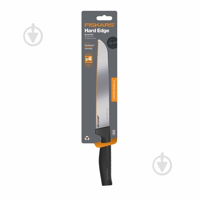 Ніж для хліба Fiskars Hard Edge 24 см (1054945) - фото 5