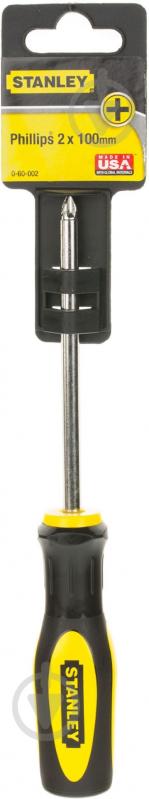Отвертка Stanley BASIC PH2×100 мм 0-60-002 - фото 2