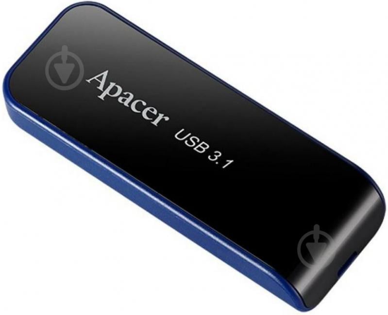 Флеш-память USB Apacer AH356 64 ГБ USB 3.1 black (AP64GAH356B-1) - фото 2