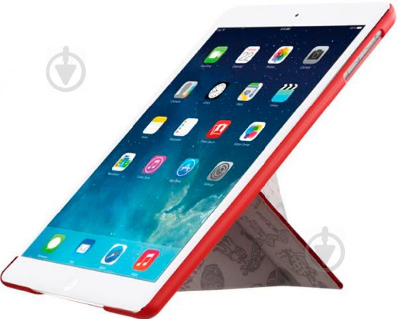 Чехол OZAKI O!coat Travel Beijing 360° Multiangle iPad Air/Air 2 red (OC111BJ) - фото 4