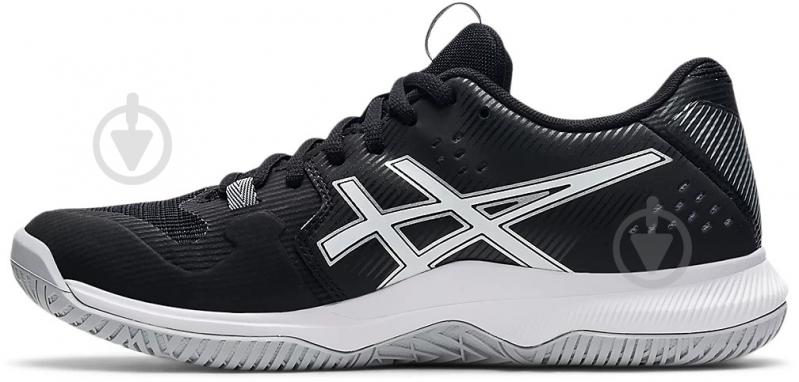 Кросівки жіночі демісезонні Asics GEL-TACTIC 1072A070-002 р.39 чорні - фото 2