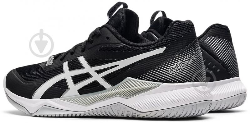 Кросівки жіночі демісезонні Asics GEL-TACTIC 1072A070-002 р.39 чорні - фото 5