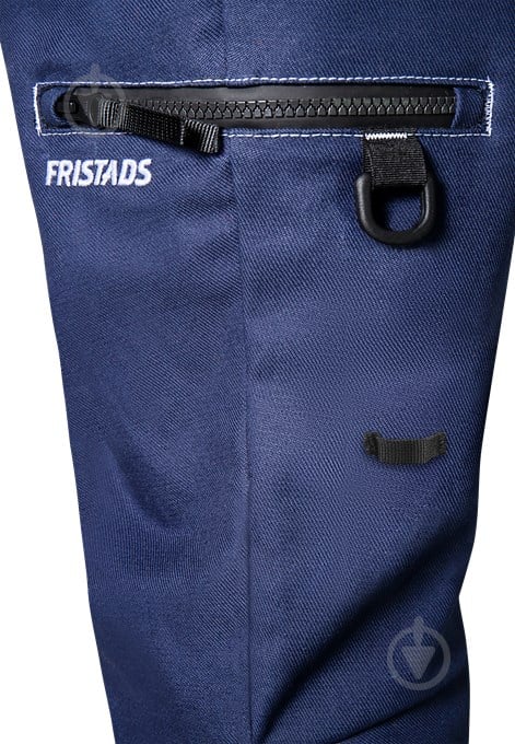 Брюки FRISTADS CRAFTSMAN 2604 FASG р. XL С54 рост 5-6 129474-541-130 синий - фото 4