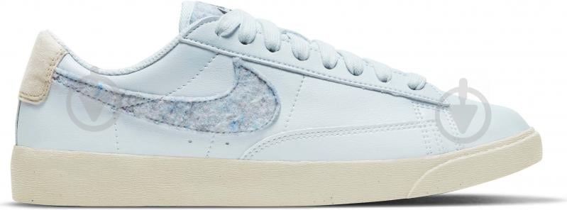 Кроссовки женские демисезонные Nike Blazer Low SE DA4934-400 р.38 голубые - фото 3