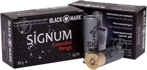 Патроны Black Mark дробовый Signum 12X70 36 гр. №4/0 [1шт] - фото 1