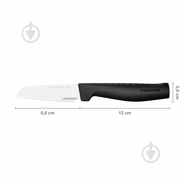 Нож для нарезки овощей Fiskars Hard Edge 9 см (1051777) - фото 2