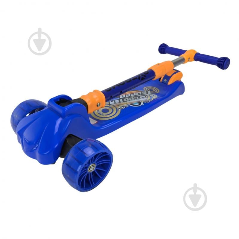 Самокат Extreme Motion синий SC814 - фото 6 Самокат Extreme Motion синий SC814 - фото 6