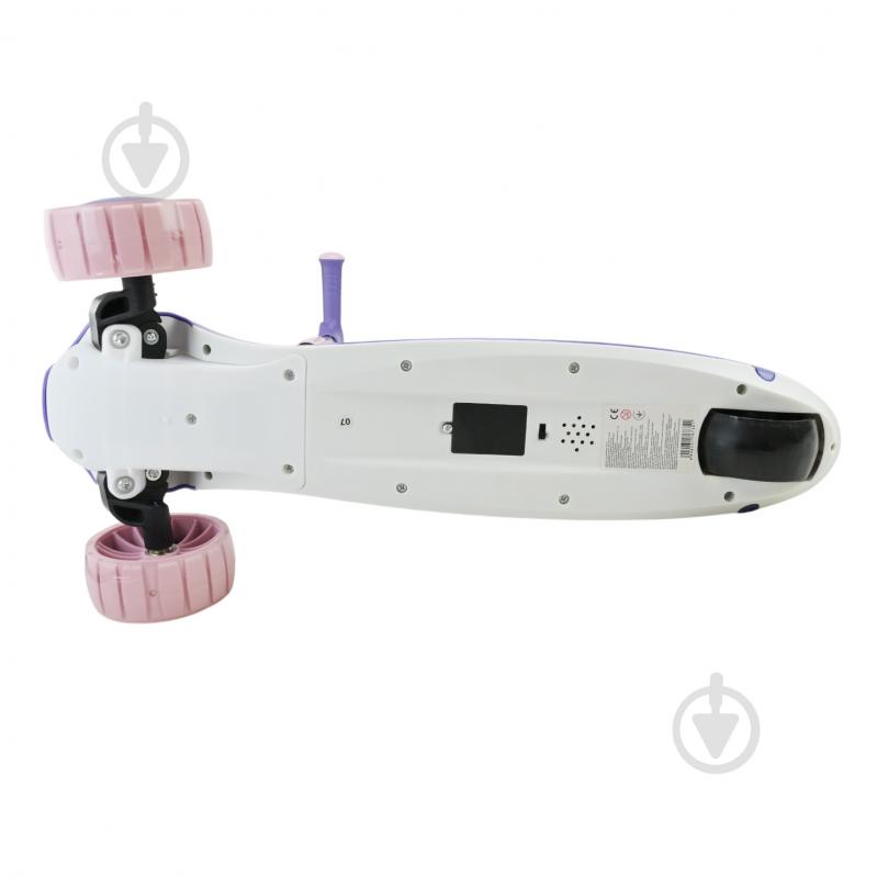 Самокат Extreme Motion фиолетовый SC816 - фото 5 Самокат Extreme Motion фиолетовый SC816 - фото 5