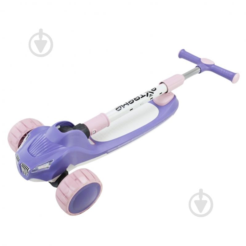 Самокат Extreme Motion фиолетовый SC816 - фото 6 Самокат Extreme Motion фиолетовый SC816 - фото 6