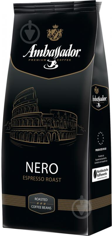 Кава в зернах Ambassador Nero 1000 г - фото 1