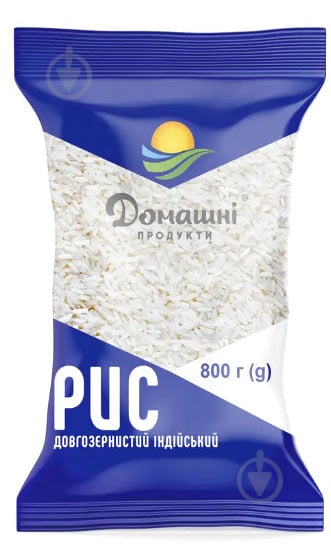 Рис ТМ Домашні продукти длинозернистій Индийський 800 г - фото 1