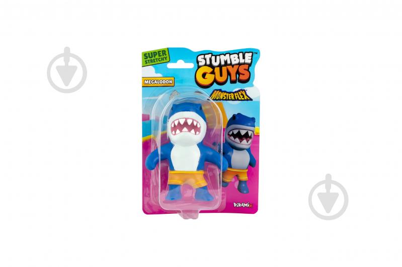 Игрушка-антистресс Monster Flex Stumble Guys Megalodon 14 см 97005 - фото 3