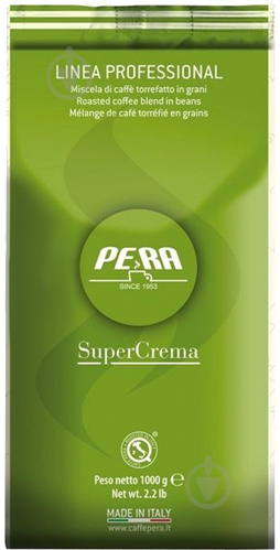 Кофе в зернах Pera Super Crema 1000 г - фото 1