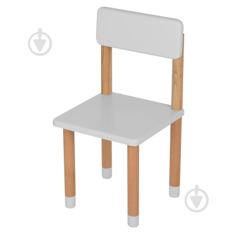 Стілець дитячий ArinWOOD Happy Сірий МДФ 04-3GREY сірий - фото 1 Стілець дитячий ArinWOOD Happy Сірий МДФ 04-3GREY сірий - фото 1