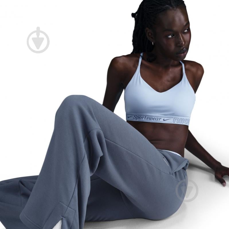 Брюки Nike W NSW PHNX FLC PANT GLS HV6522-491 р. S голубой - фото 6