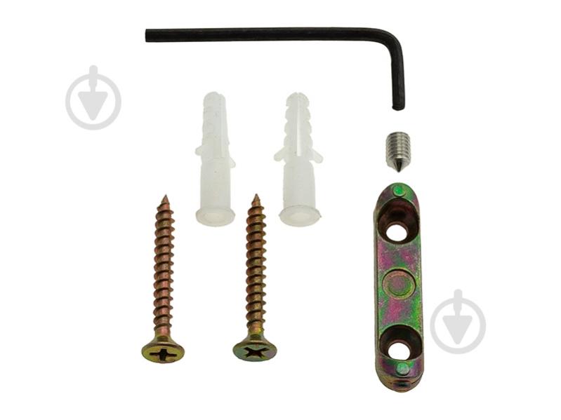 Крючок мебельный DC WL 03 G2 хром - фото 5