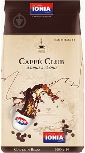 ᐉ Кофе в зернах Ionia Caffe Club 1 кг 8005883000064 • Купить в Киеве ...