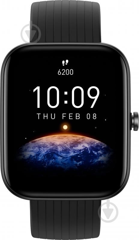 Смарт-часы Amazfit Bip 3 black (945951) - фото 