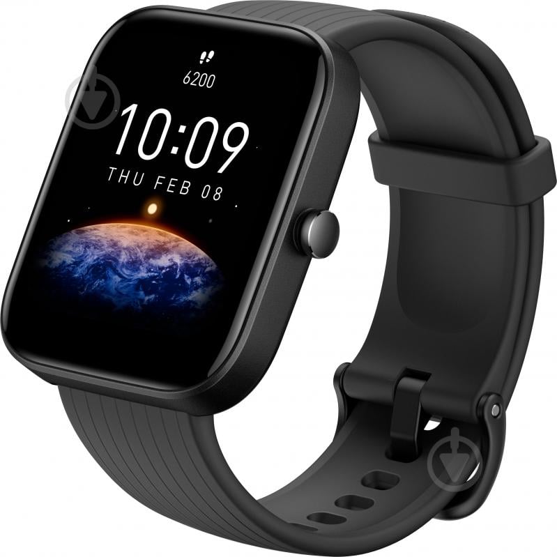 Смарт-часы Amazfit Bip 3 black (945951) - фото 3